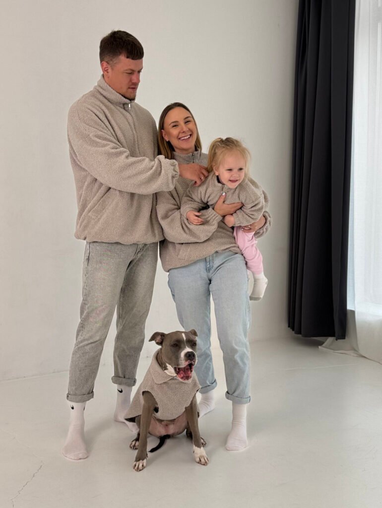 Šeimos džemperių-striukių rinkinys variantas 13