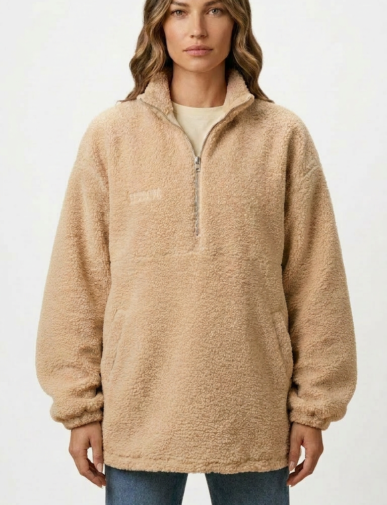 Unisex Teddy Džemperis-striukė