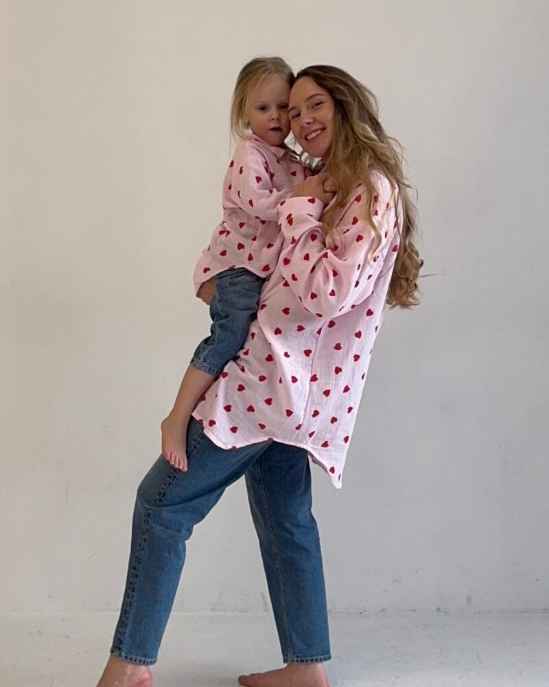 Moterų marškiniai-pižama