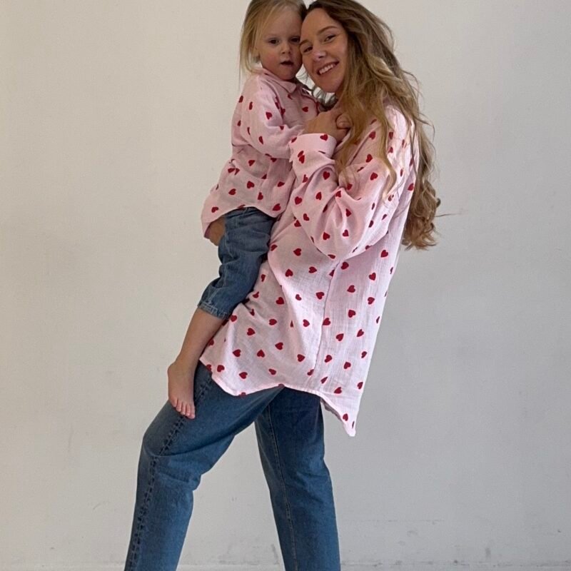 Moterų marškiniai-pižama