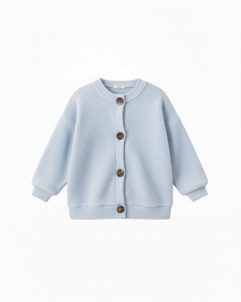 Cosy elegant kardiganas vaikams, žydras